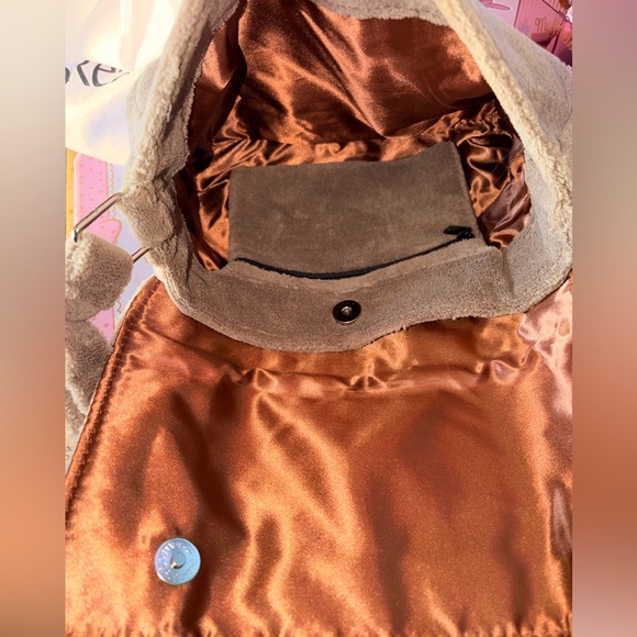 2 Pieces Brown bag and card wallet ✨ - Picture 3 of 4